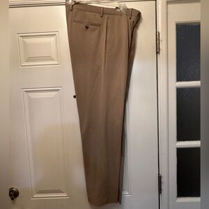 Ralph Lauren Classic Fit Ultra Flex Tan Men's Dress Pants size 34W X 32L